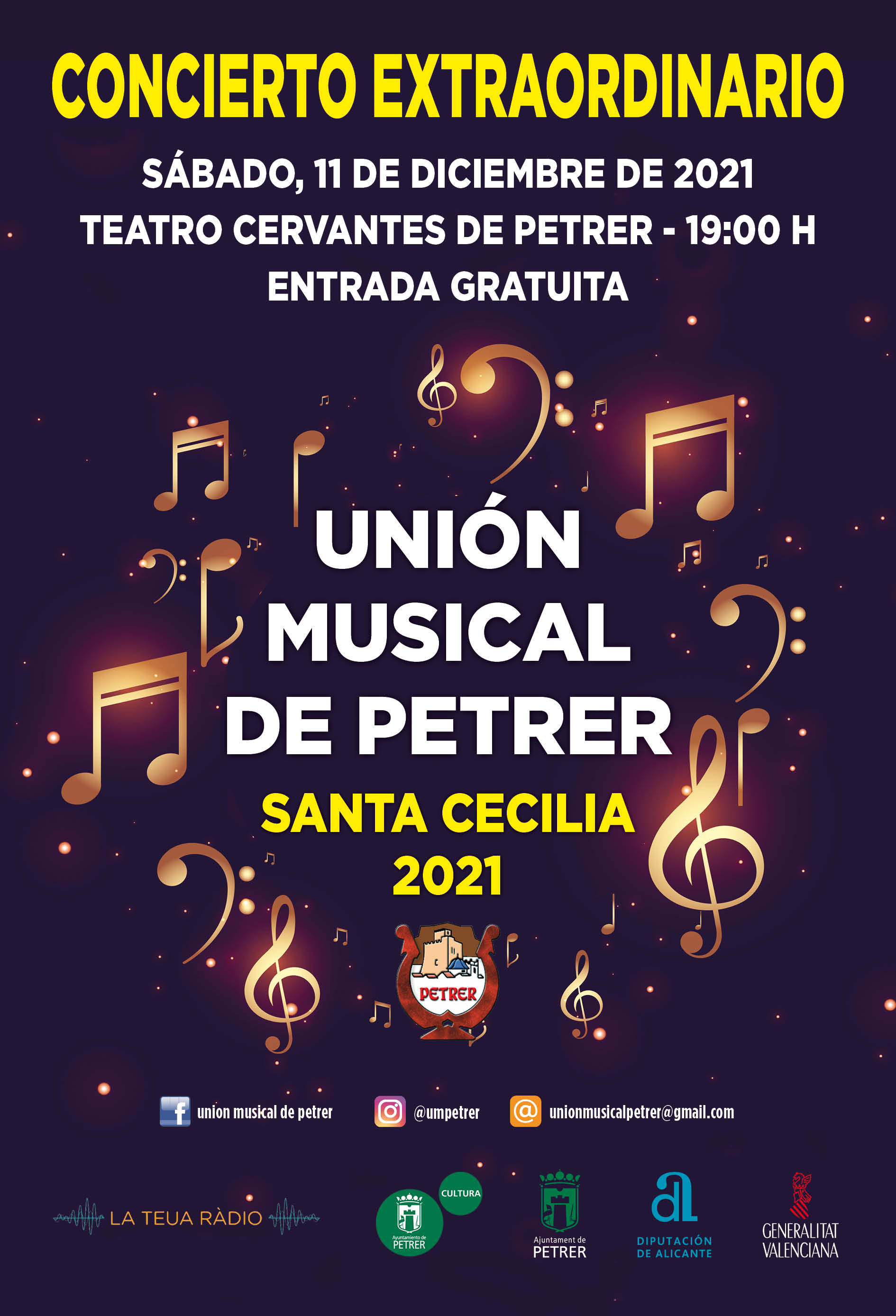 2021-12-11 - Concert extraordinari de Santa Cecilia - Unió Musical