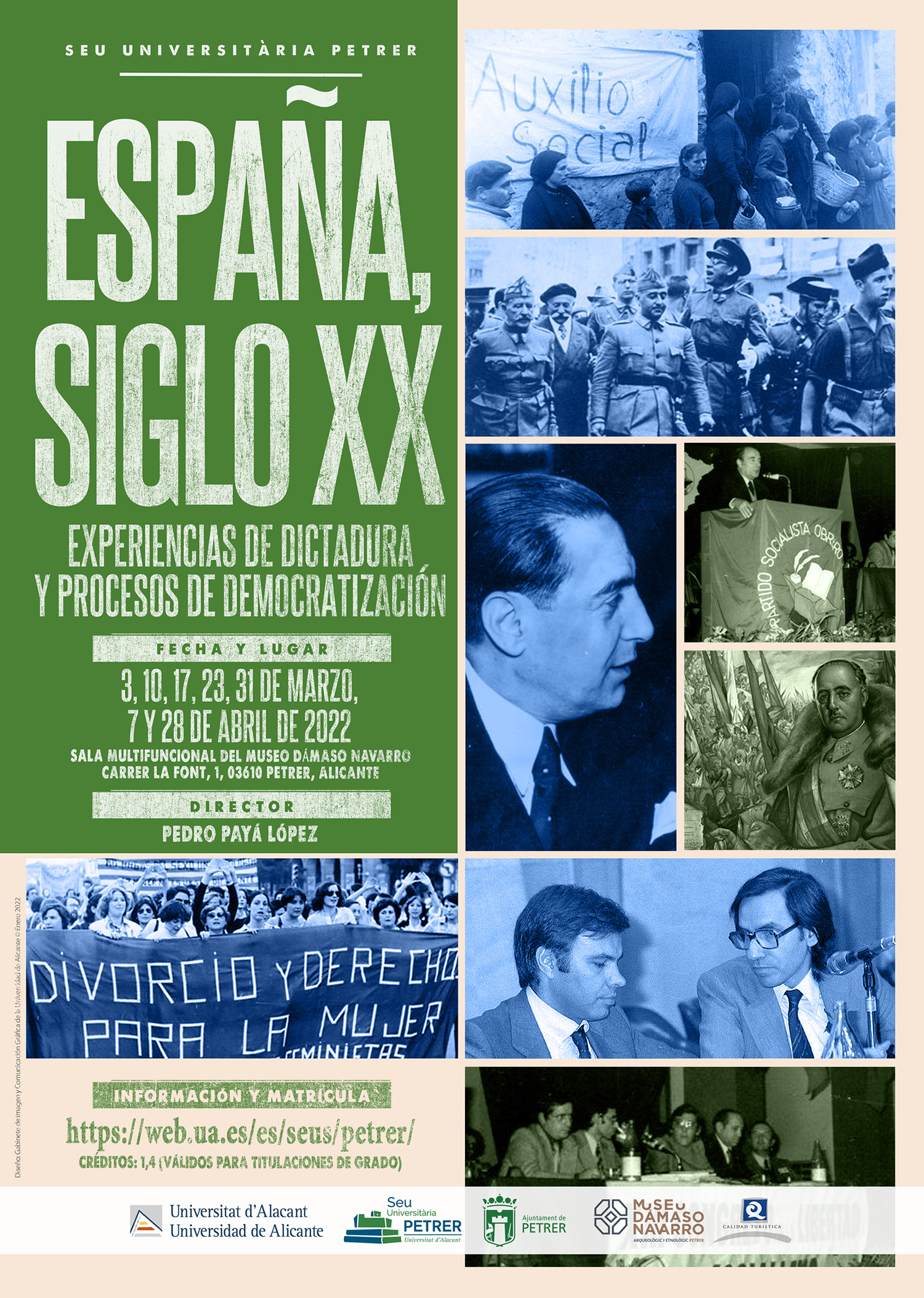 2022-04-28 - Seminario - España, siglo XX: Experiencias de dictadura y procesos de democratización