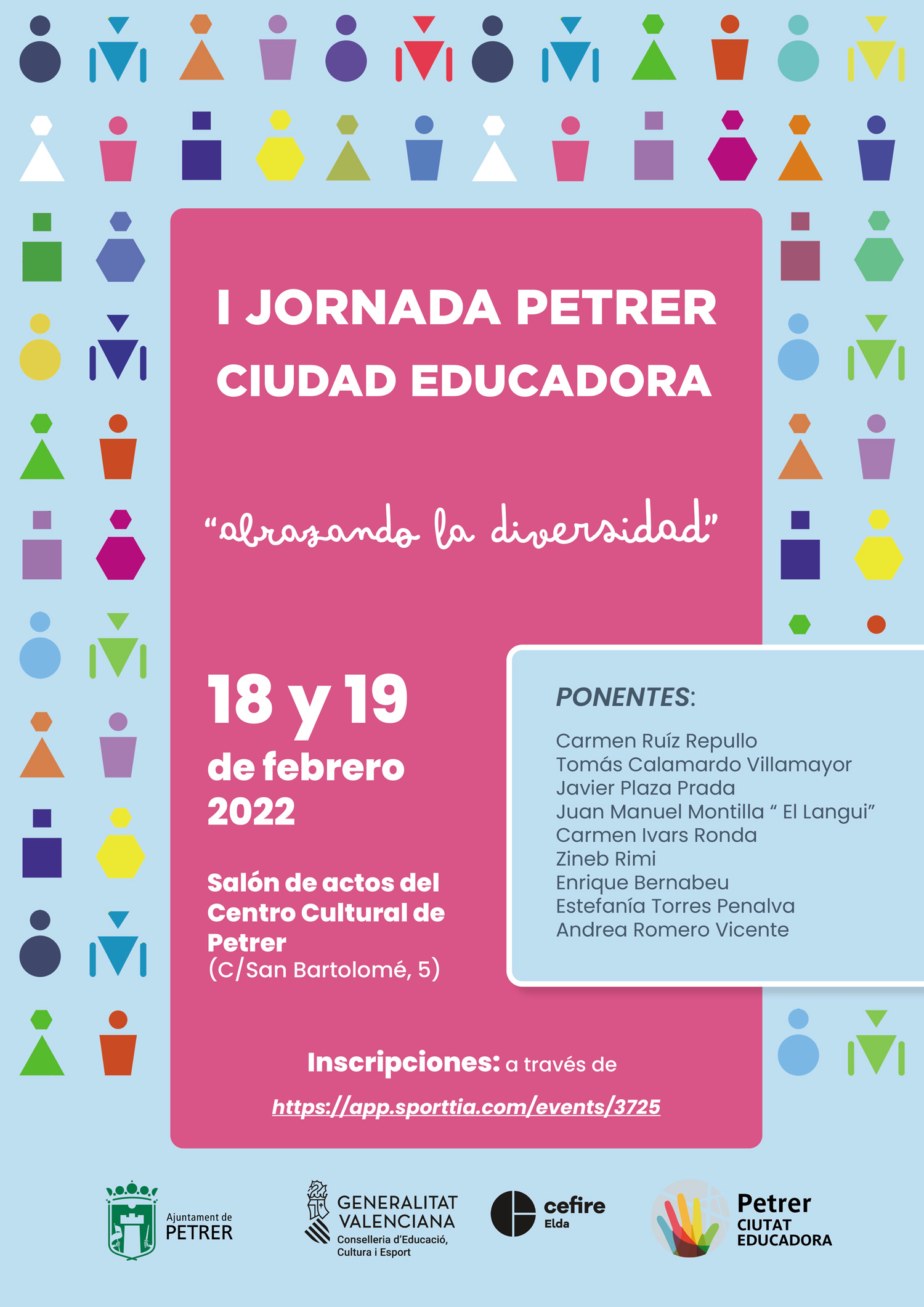 2022-02-19 - I Jornada Petrer ciutat educadora - Abraçant la diversitat
