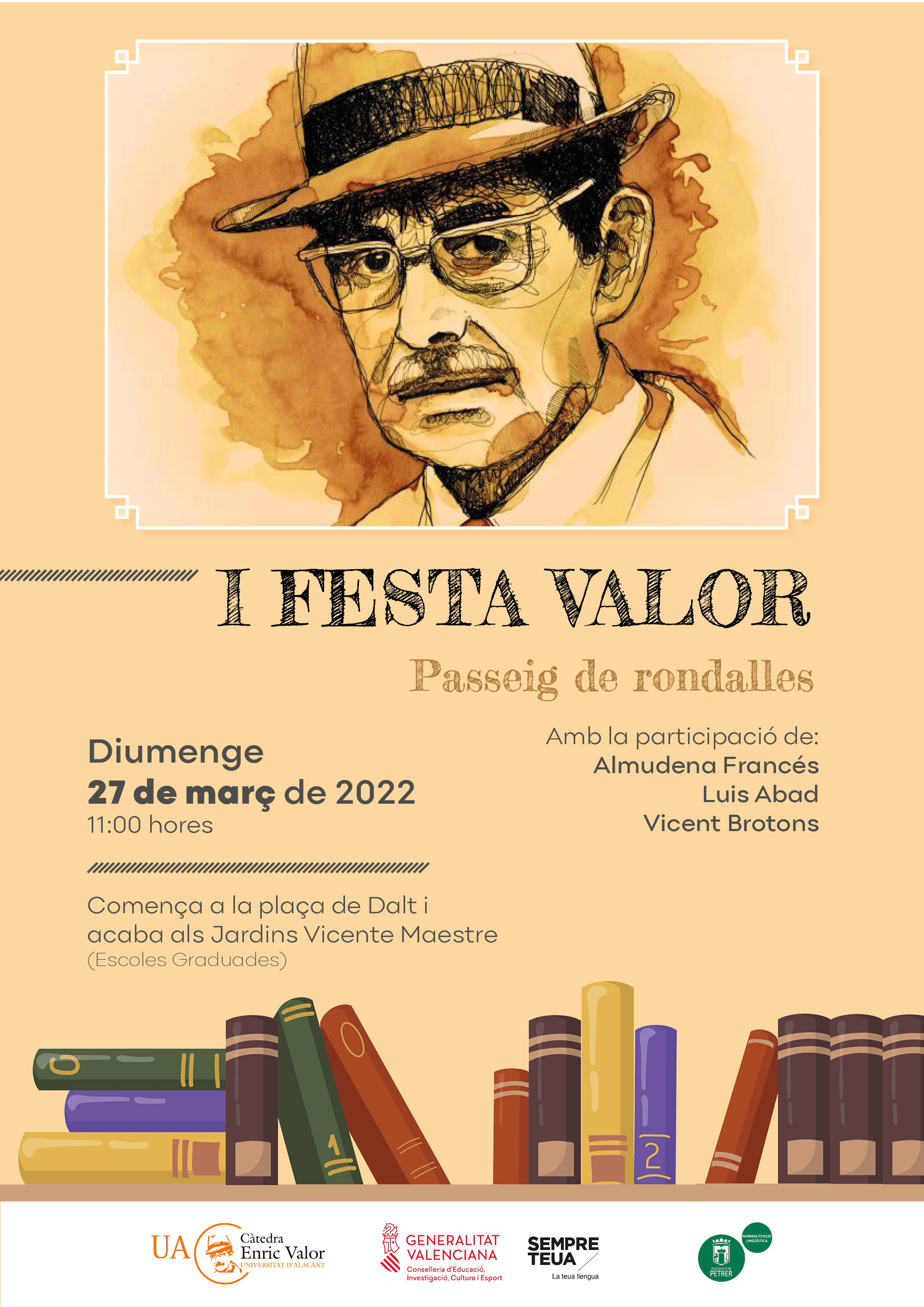 2022-04-10 - Ruta literària - I Festa Valor “Passeig de rondalles”
