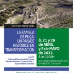 2022-04-29 - Conferencia - Séquies i molins. Una lectura ecohistòrica de la rambla de Puça