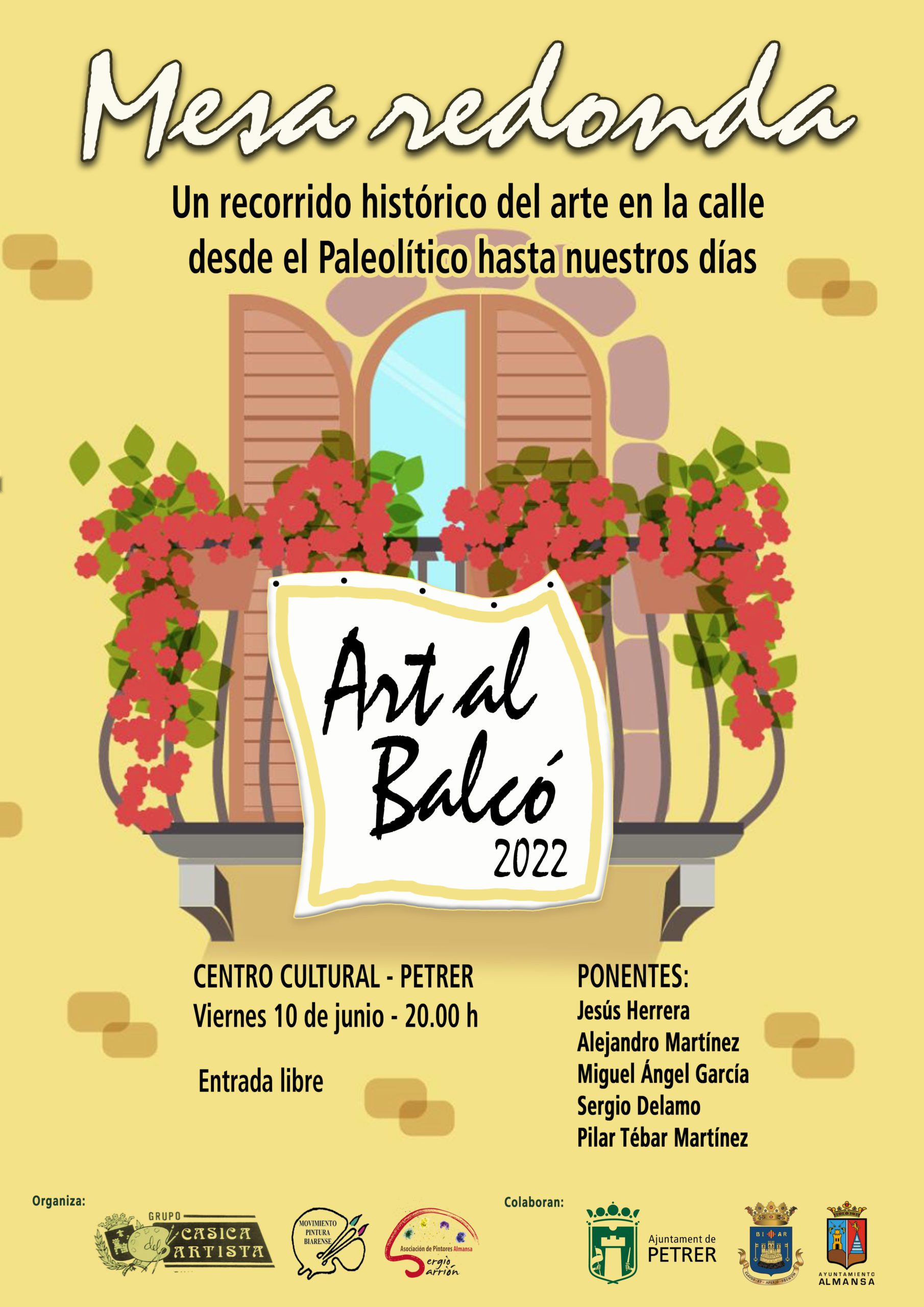 2022-06-10 - Mesa redonda - Un recorrido histórico del arte en la calle desde el Paleolítico hasta nuestros días