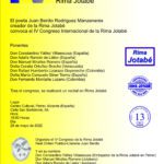 2022-05-28 - IV Congreso Internacional de la Rima Jotabé