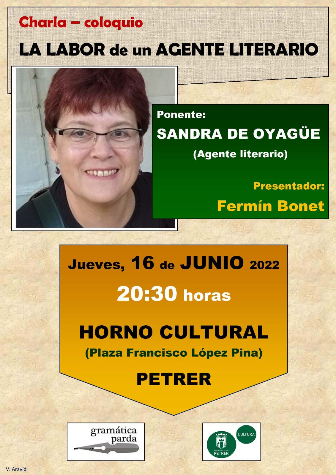 2022-06-16 - Charla - La labor de un agente literario