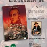 2022-09-15 - Presentación literaria - Juan Ramón Barat - Jaque al emperador