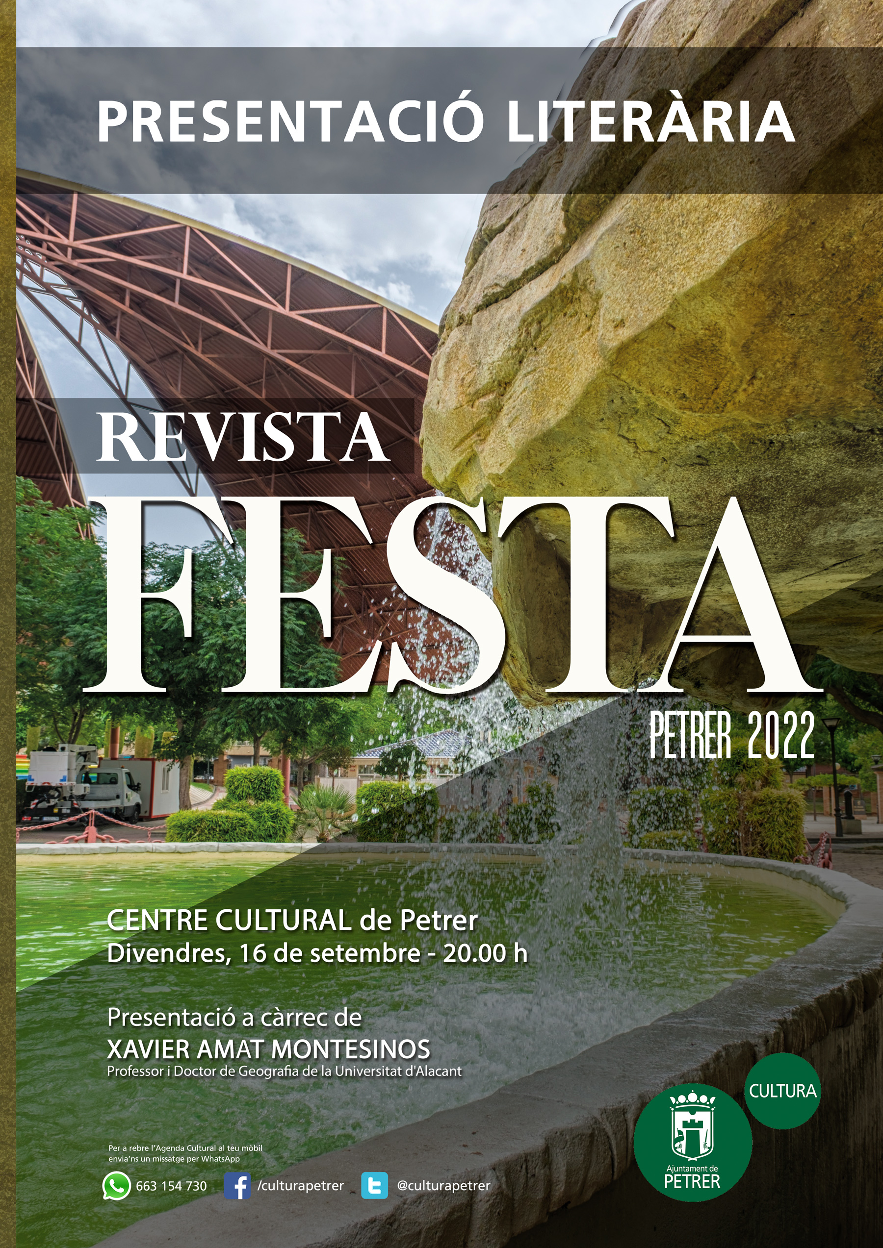 2022-09-16 - Presentación de la Revista Festa 2022