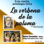 2022-10-16 – Zarzuela – Agrupación Lírica Ciudad de Elda – La Verbena de a Paloma y antología lírica