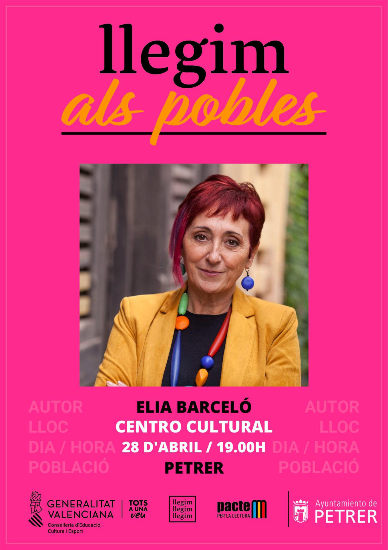 2023-04-28 - Llegim als pobles - Encuentro con Elia Barceló
