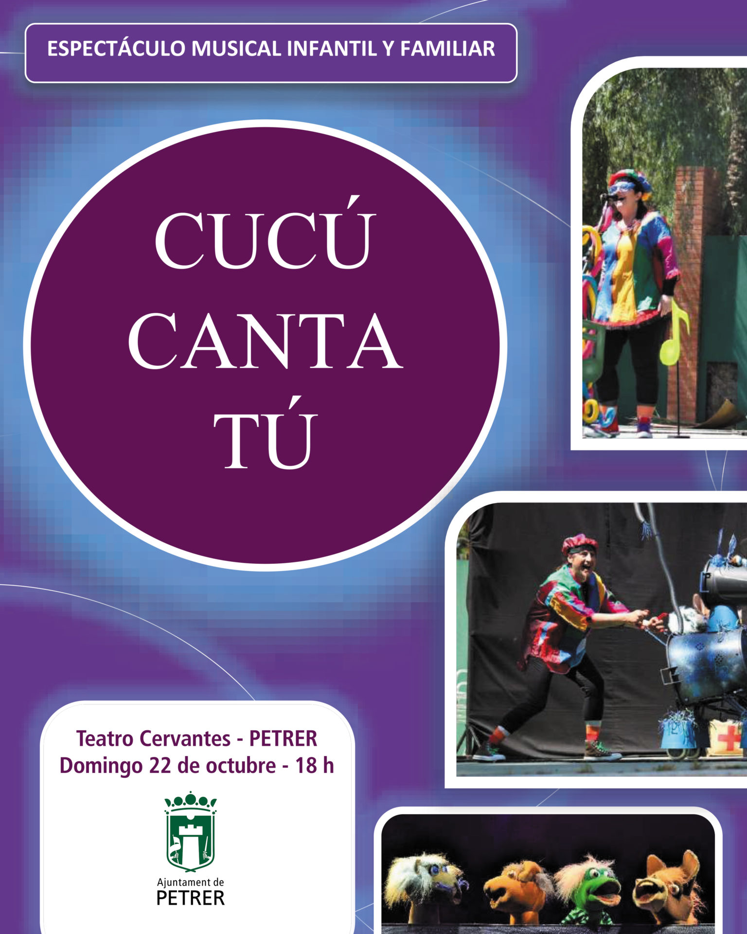 2023-10-22 - Teatro familiar - Cucú canta tú