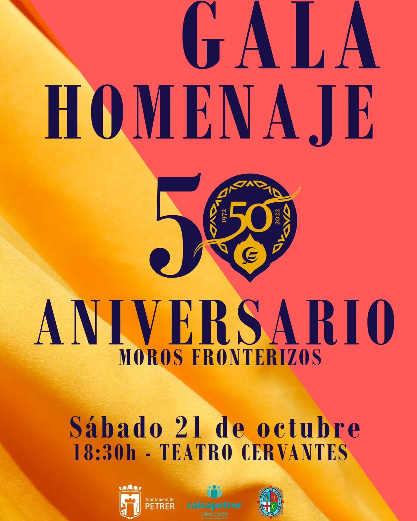 2023-10-21 - Gala homenaje - 50 años Comparsa de Moros Fronterizos