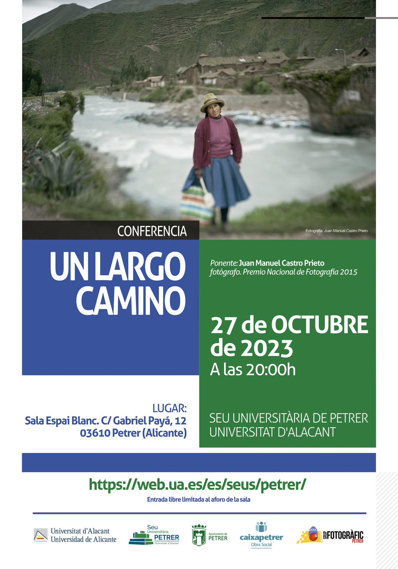 2023-10-27 - Conferencia - Juan Manuel Castro Prieto - Un largo camino