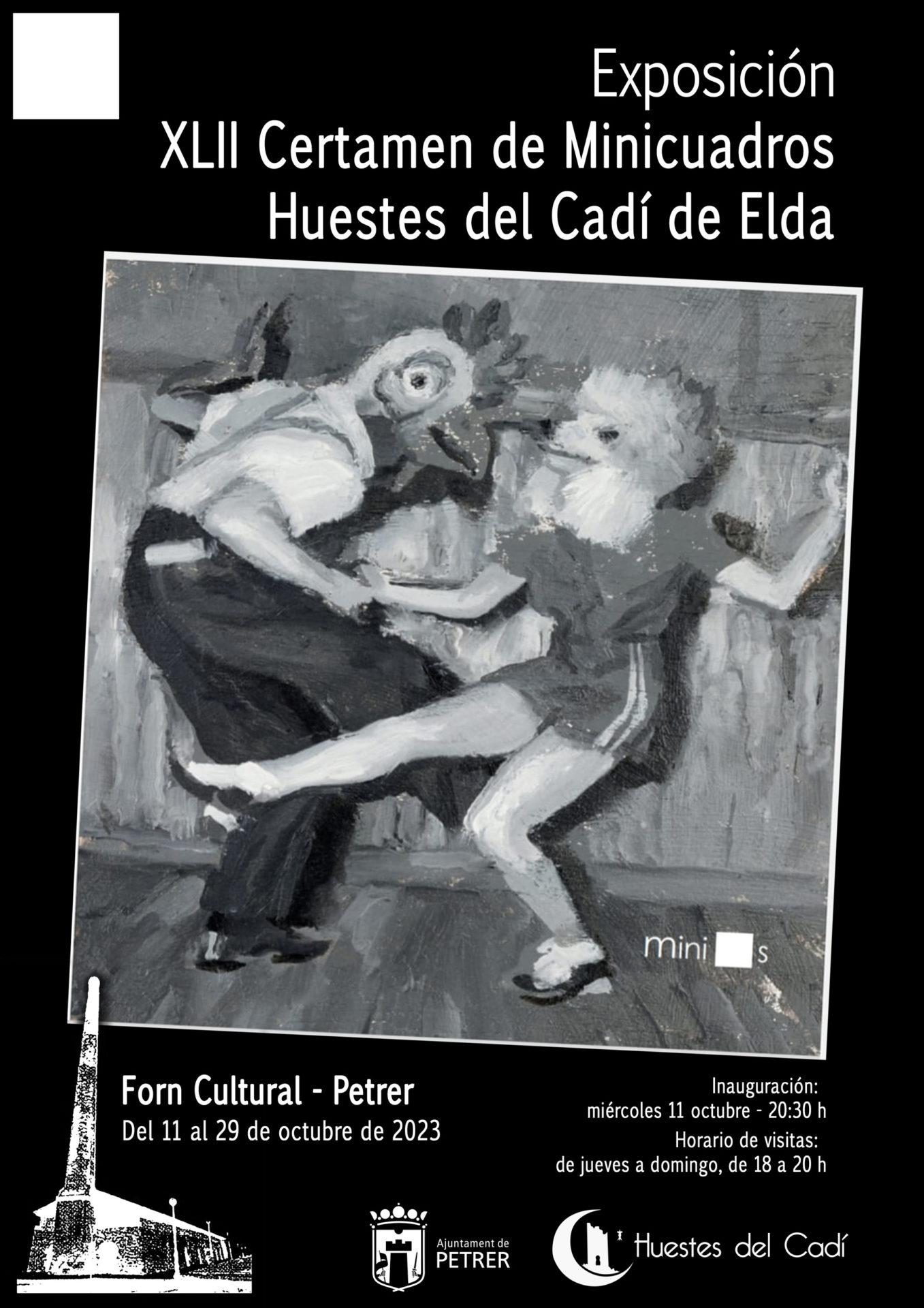 2023-10-29 - Exposición XLII Certamen de Minicuadros - Huestes del Cadí de Elda