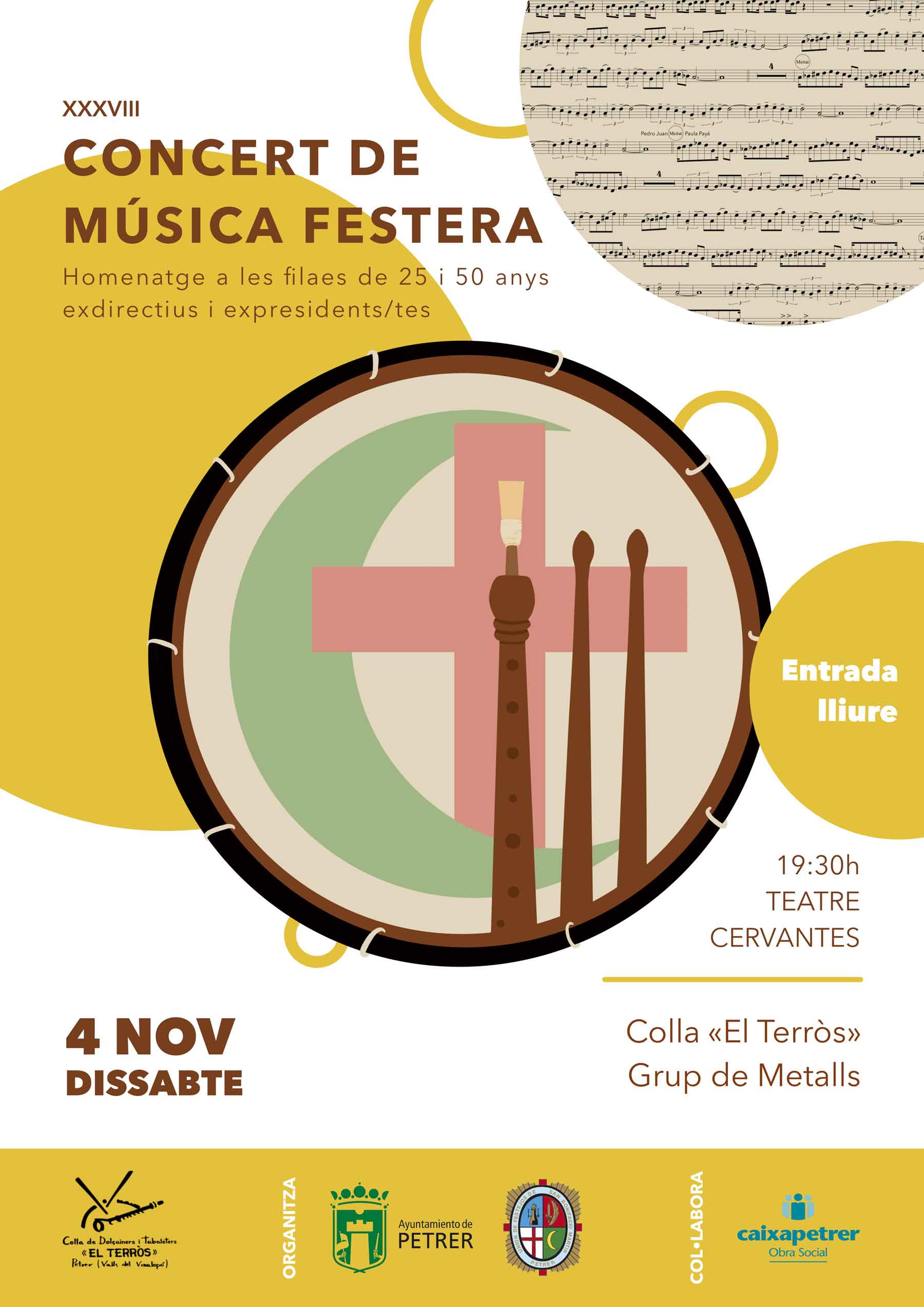 2023-11-04 - Concierto de música festera - Colla El Terròs