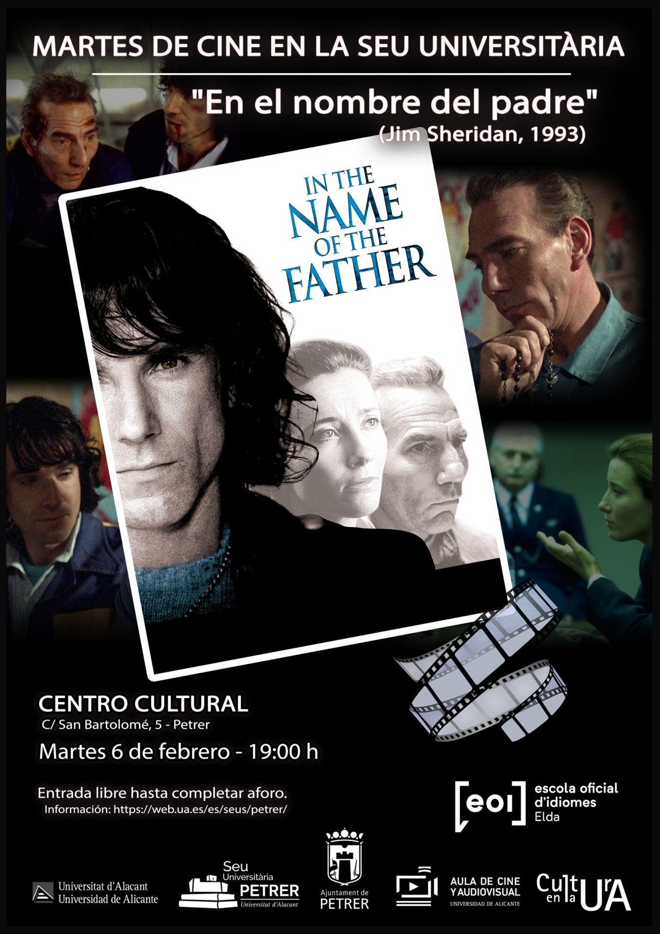 2024-02-06 - Martes de cine en la Seu universitària: "In the Name of the Father, de Jim Sheridan (1993)
