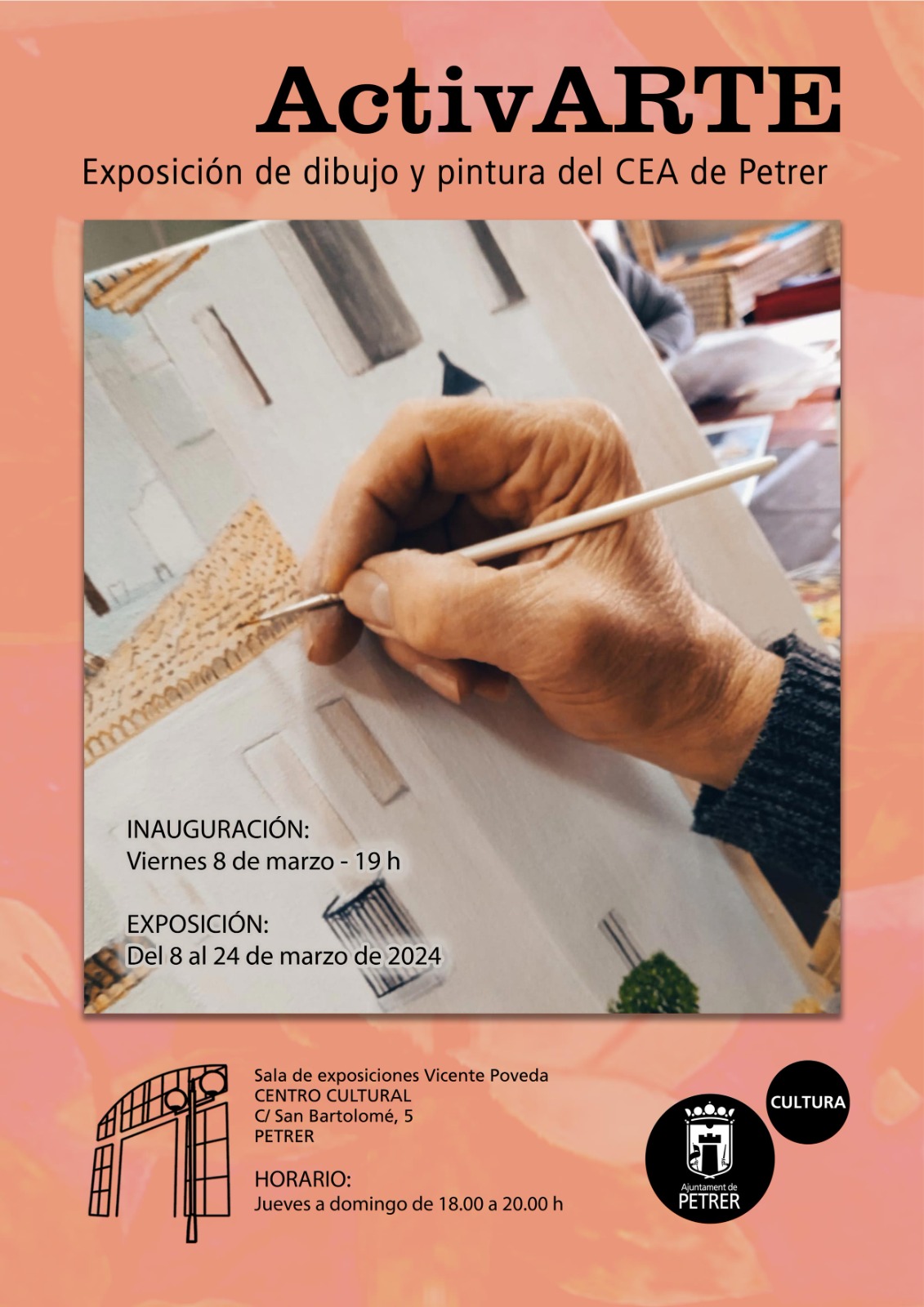 2024-03-24 - Exposición de dibujo y pintura - CEA Petrer - ActivARTE