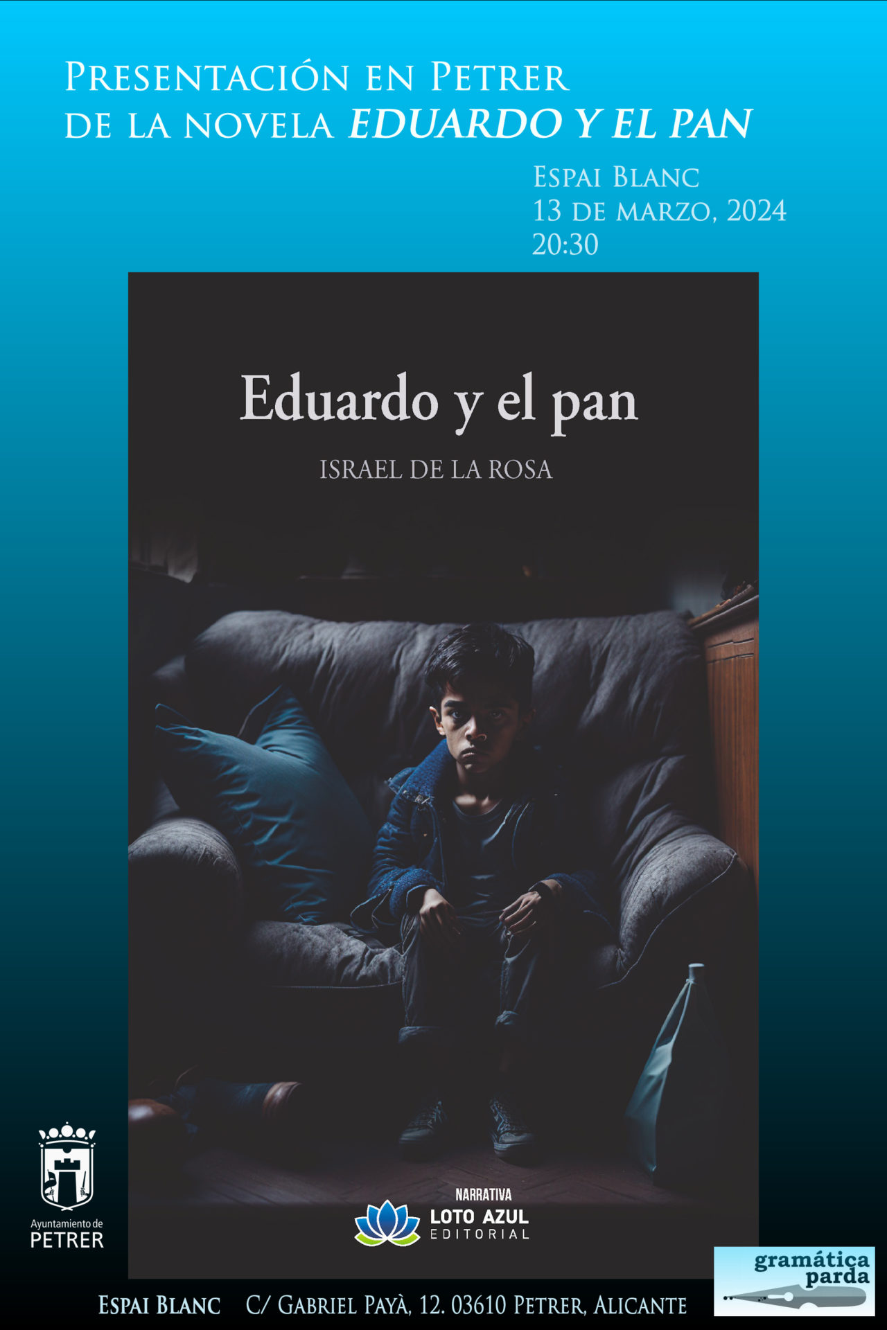 2024-03-13 - Presentación literaria - Eduardo y el pan - de Israel de la Rosa