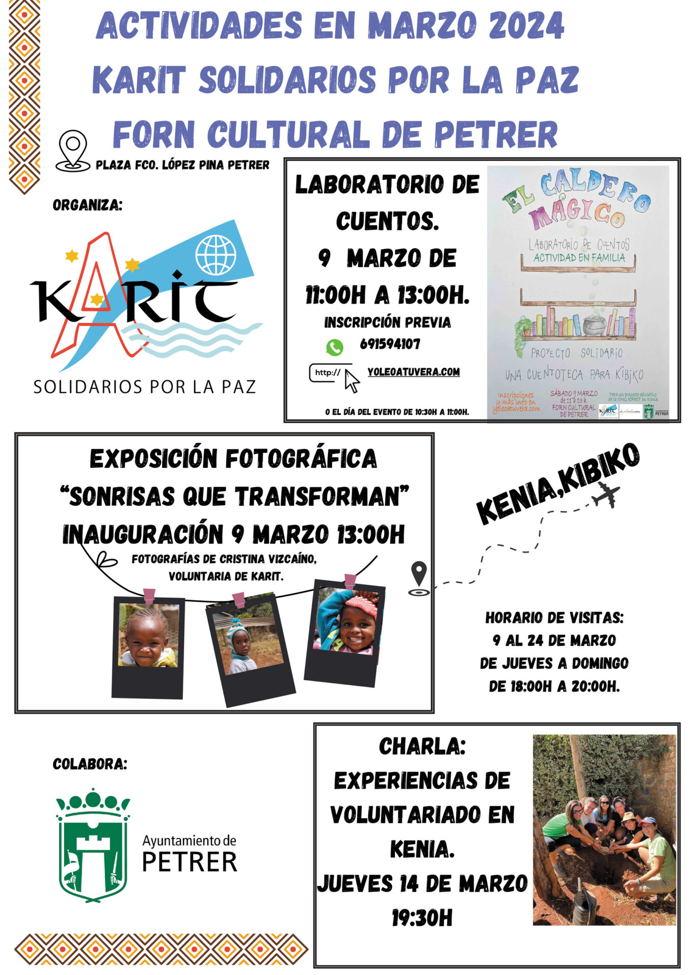 2024-03-24 - Actividades - Karit Solidarios por la paz