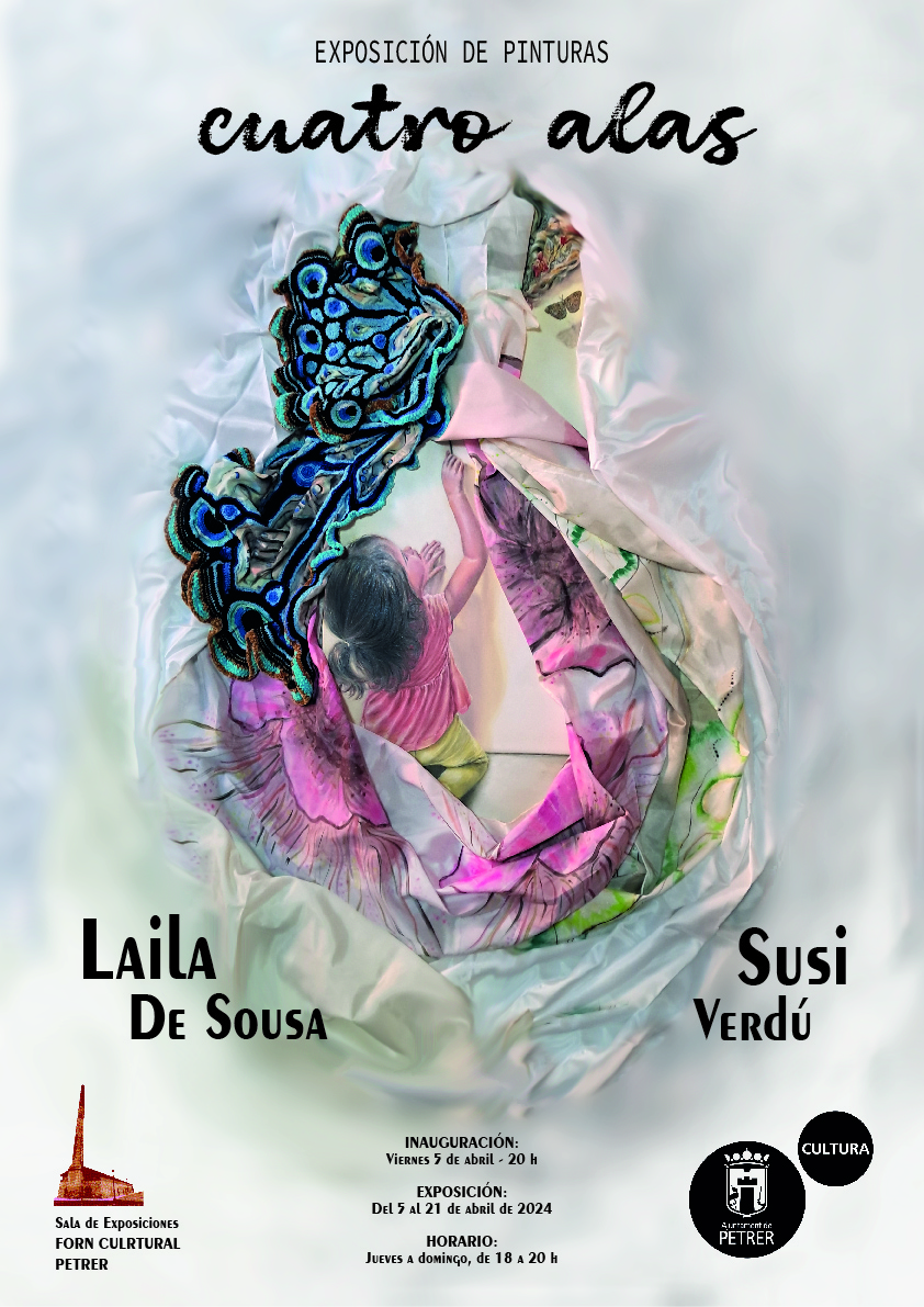2024-04-21 - Exposición de pintura - Laila De Sousa y Susi Verdú - "Cuatro alas"