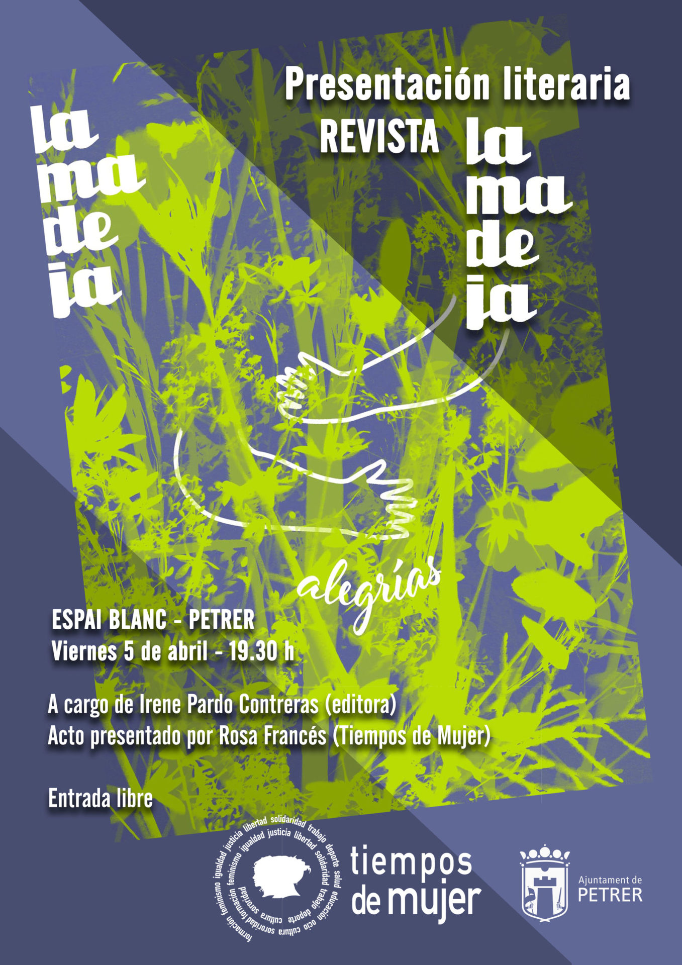 2024-04-05 - Presentación literaria - Revista "La Madeja"