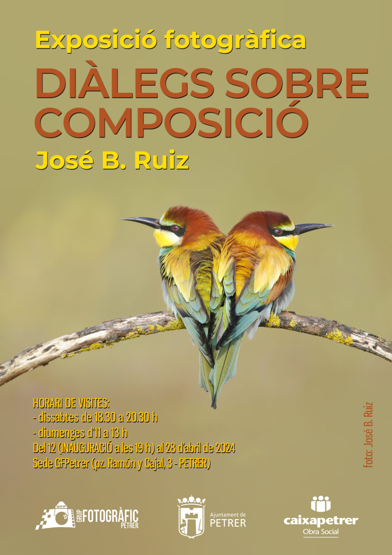 2024-04-28 - Exposición de fotografía - José Benito Ruiz - Diàlegs sobre composició