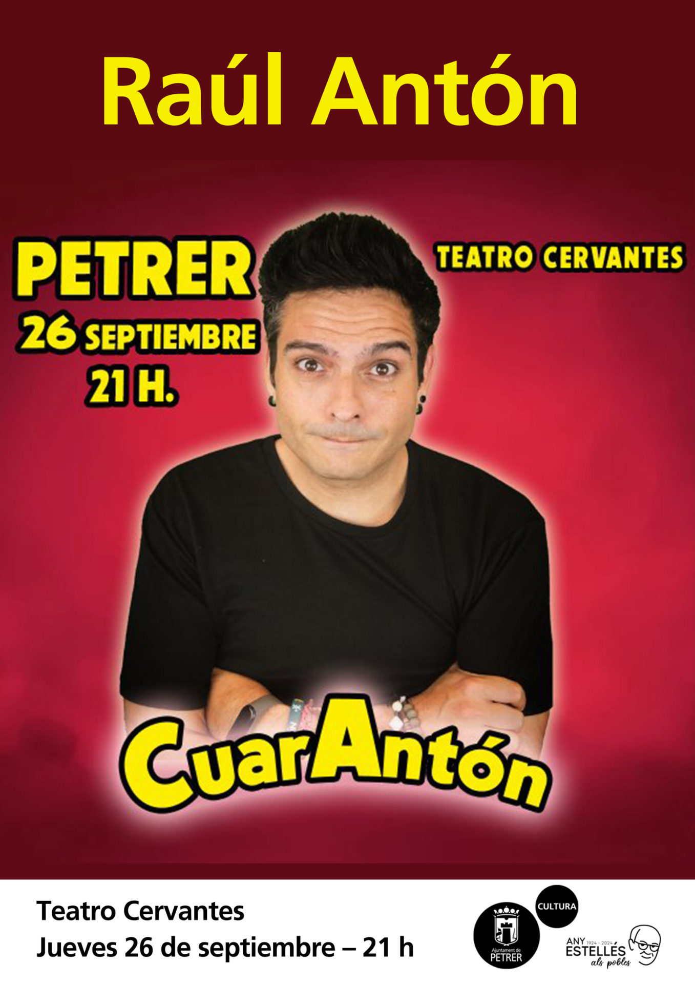 2024-09-26 - Monólogo - Raúl Antón - Cuarantón