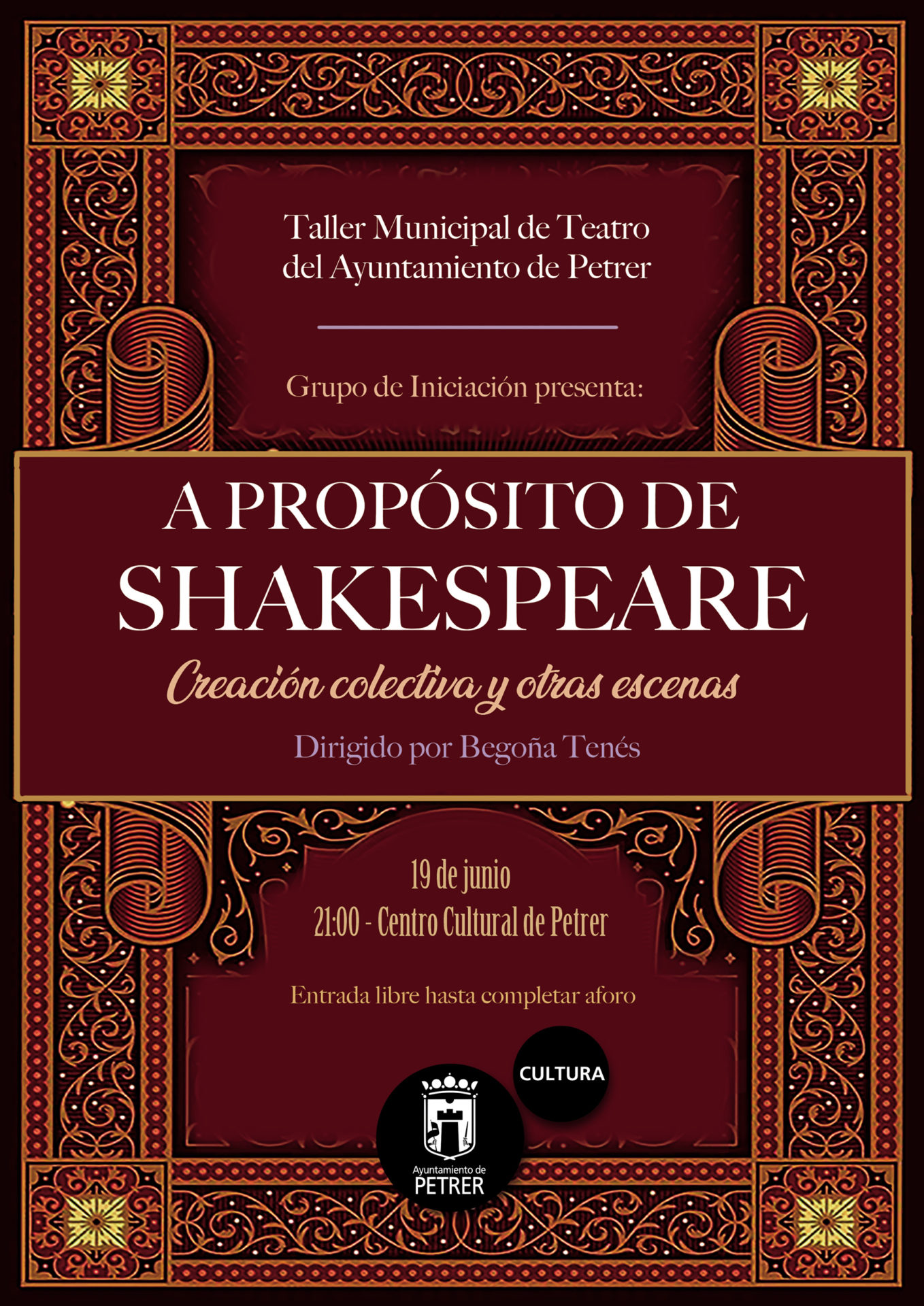2024-06-19 - Taller Municipal de Teatro - A propósito de Shakespeare