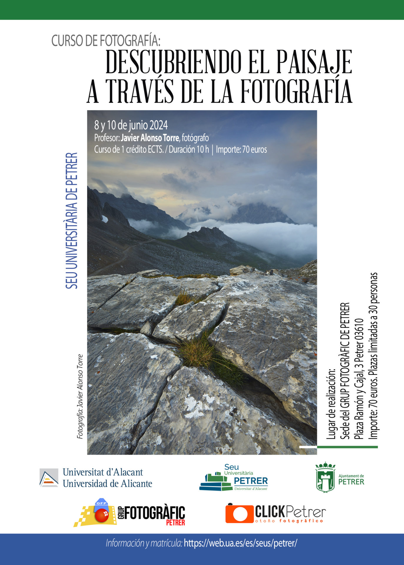 2024-06-08 - Curso - Javier Alonso Torre - Descubriendo el paisaje a través de la fotografía