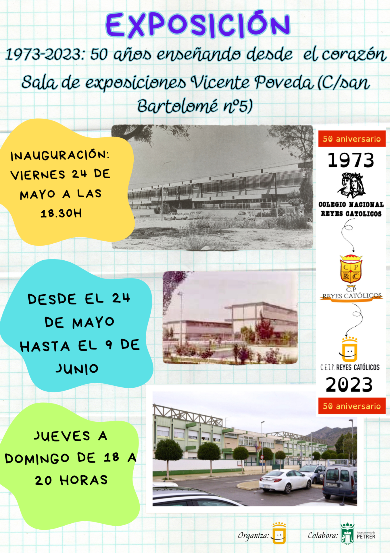 2024-06-09 - Exposición CEIP Reyes Católicos - 50 años enseñando desde el corazón