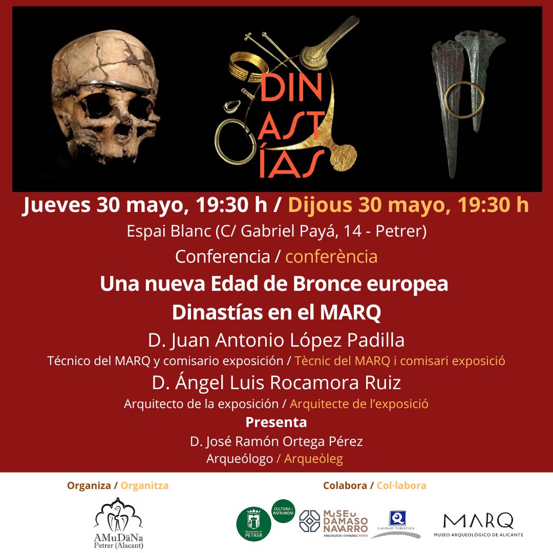 2024-05-30 - Conferencia - Una nueva Edad de Bronce europea. Dinastías en el MARQ