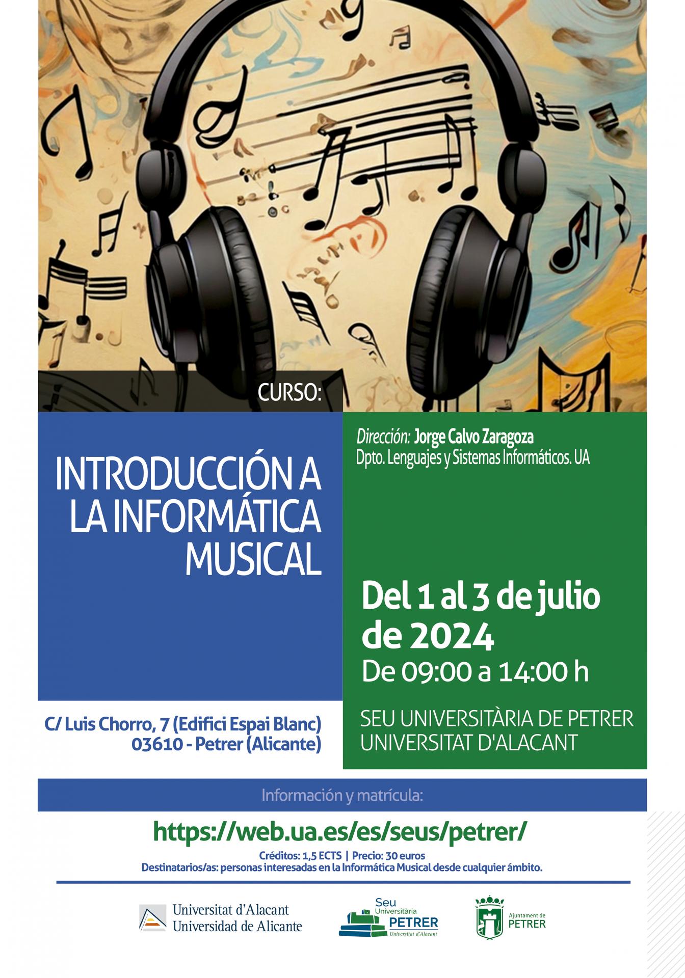 2024-07-01 - Curso - Jorge Cavo Zaragoza - Introducción a la Informática Musical