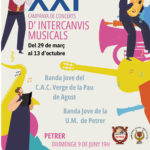 2024-06-09 - Concierto de intercambio - Unión Musical de Petrer y el Centro Artístico Cultural de Agost