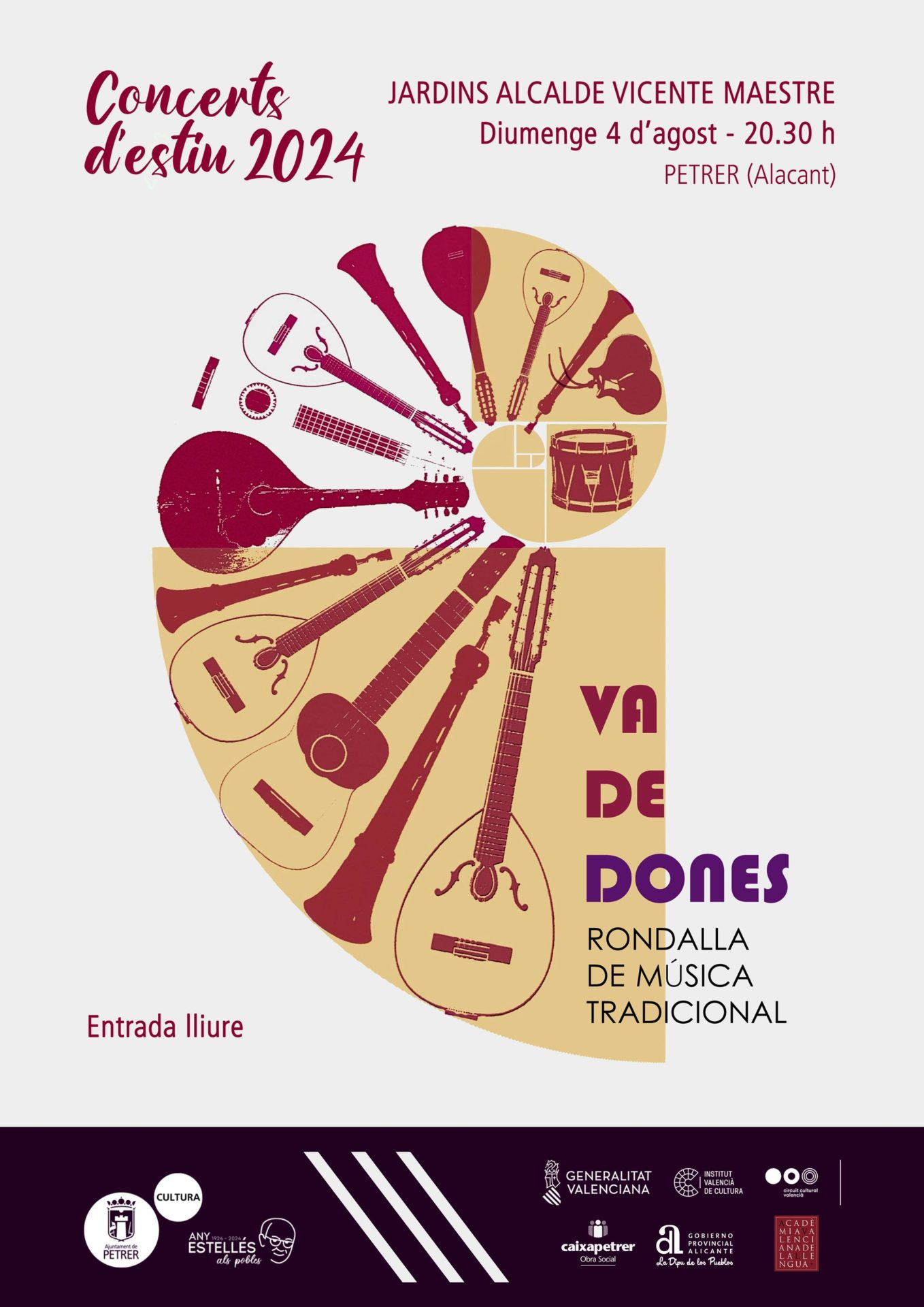 2024-08-04 – Concerts d’Estiu 2024 – Rondalla de Música Tradicional - Va de dones
