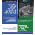 2024-10-02 - Presentación literaria - La rambla de Puça. Un paisatge mediterrani en transformació