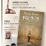 2024-10-11 - Presentación literaria - 1922 Ana y el joven faraón - De Marian Romero