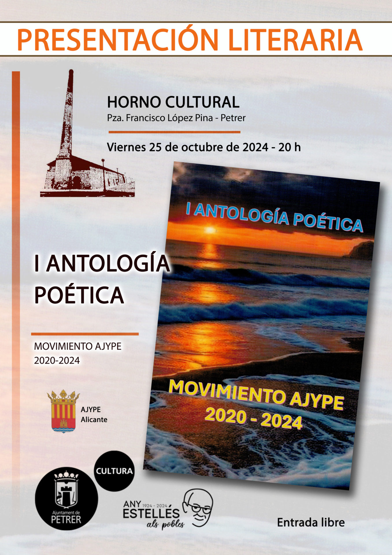 2024-10-25 - Presentación libro - Movimiento AJIPE 2020-2024 - I Antología Poética