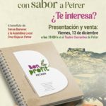 2024-12-13 - Presentación literaria - BON PROFIT Petrer - Libro de Cocina Tradicional