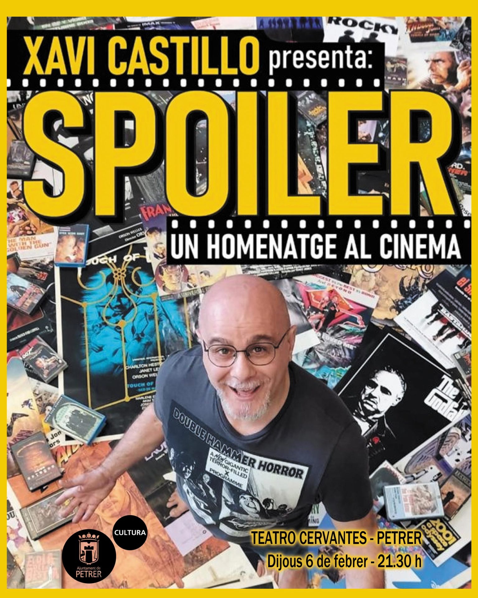 2025-02-06 - Comedia - Spoiler: un homenatge al cinema” amb Xavi Castillo