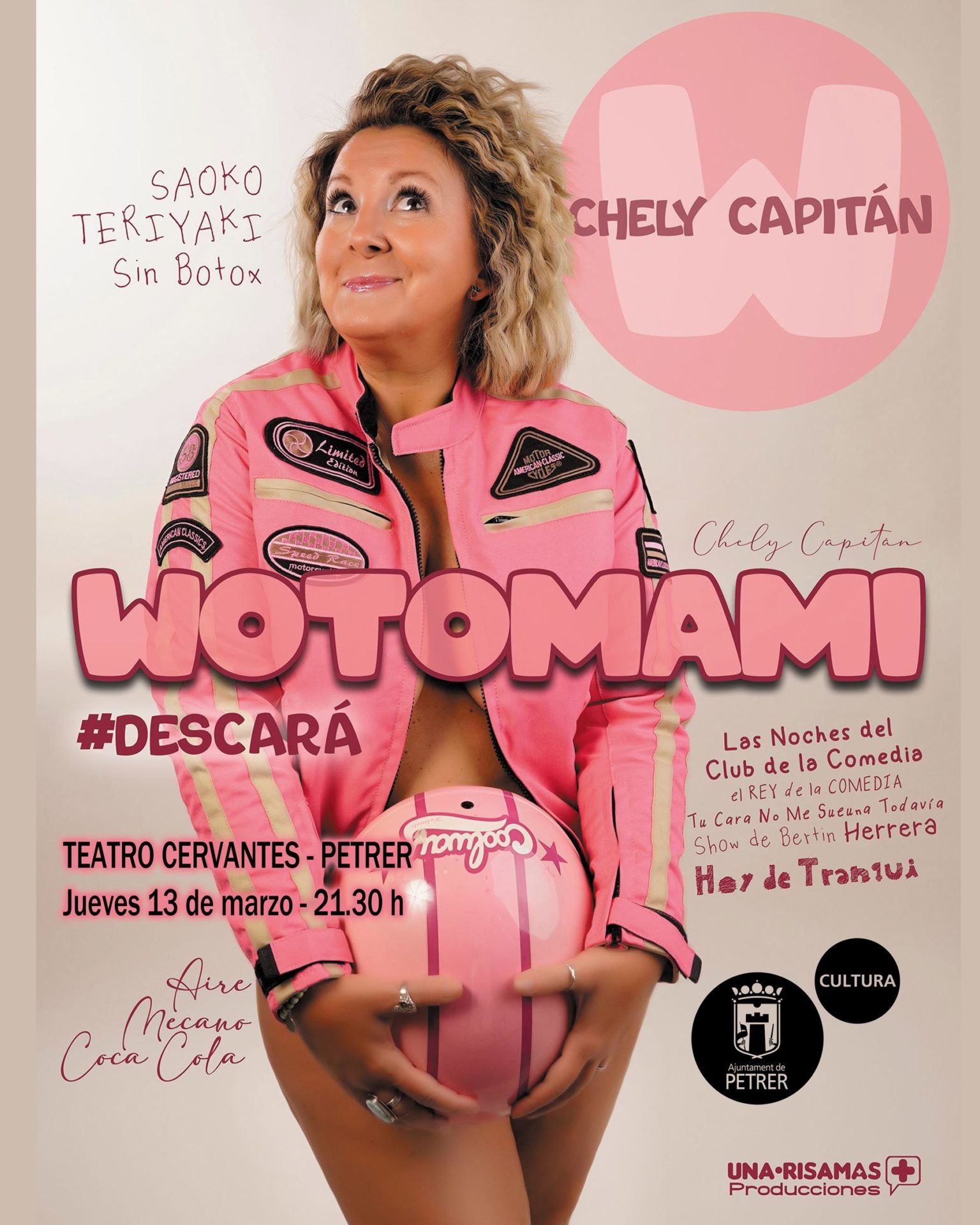 2025-03-13 - Comedia - Wotomani - Chely Capitán