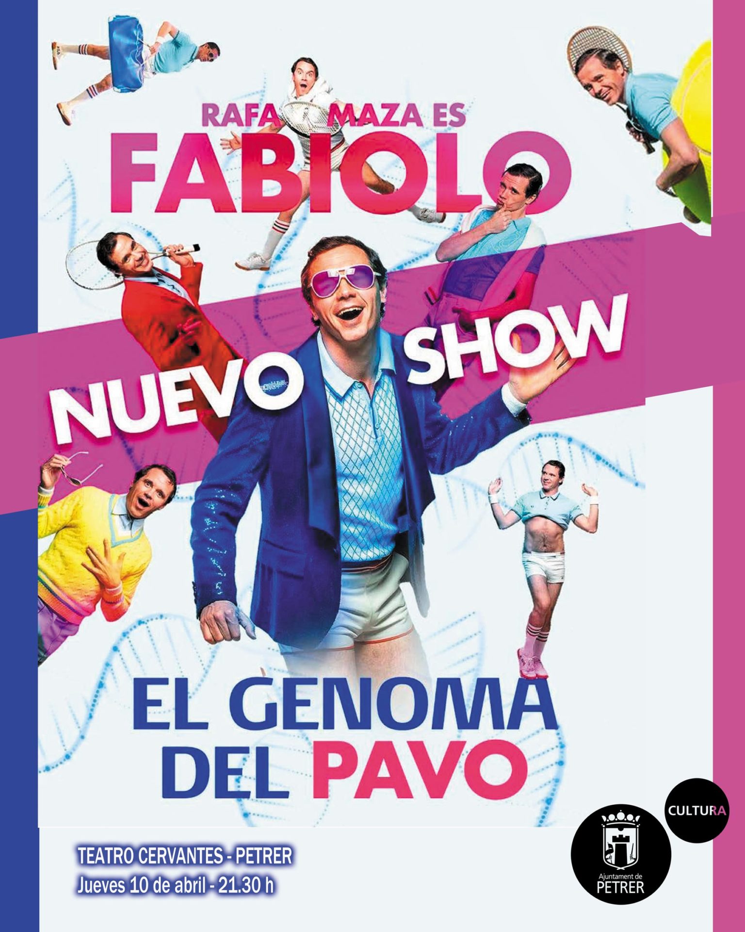 2025-04-10 - Comedia - Fabiolo. El genoma del pavo
