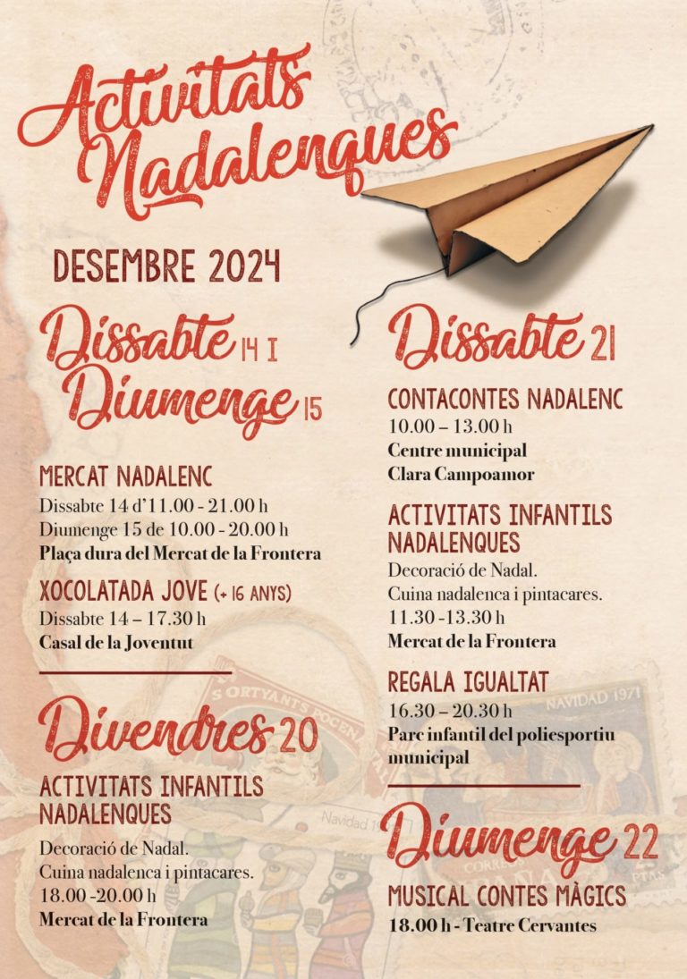 Activitats de Nadal 2024