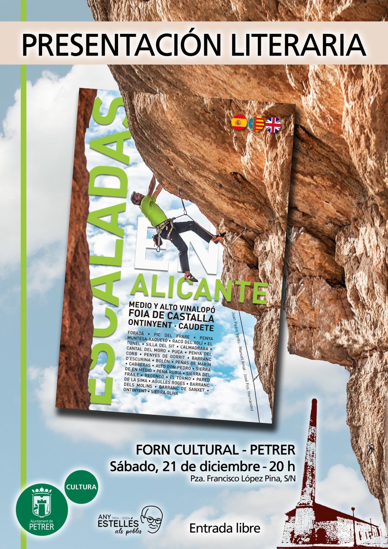 2024-12-21 - Presentación literaria - Escalada en Alicante