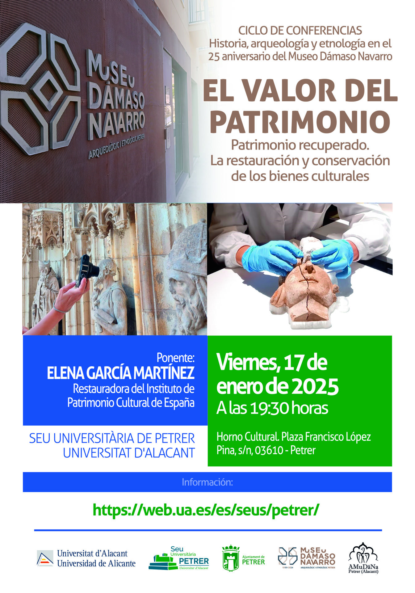 2025-01-17 - Conferencia - Elena García Martínez - El valor del patrimonio