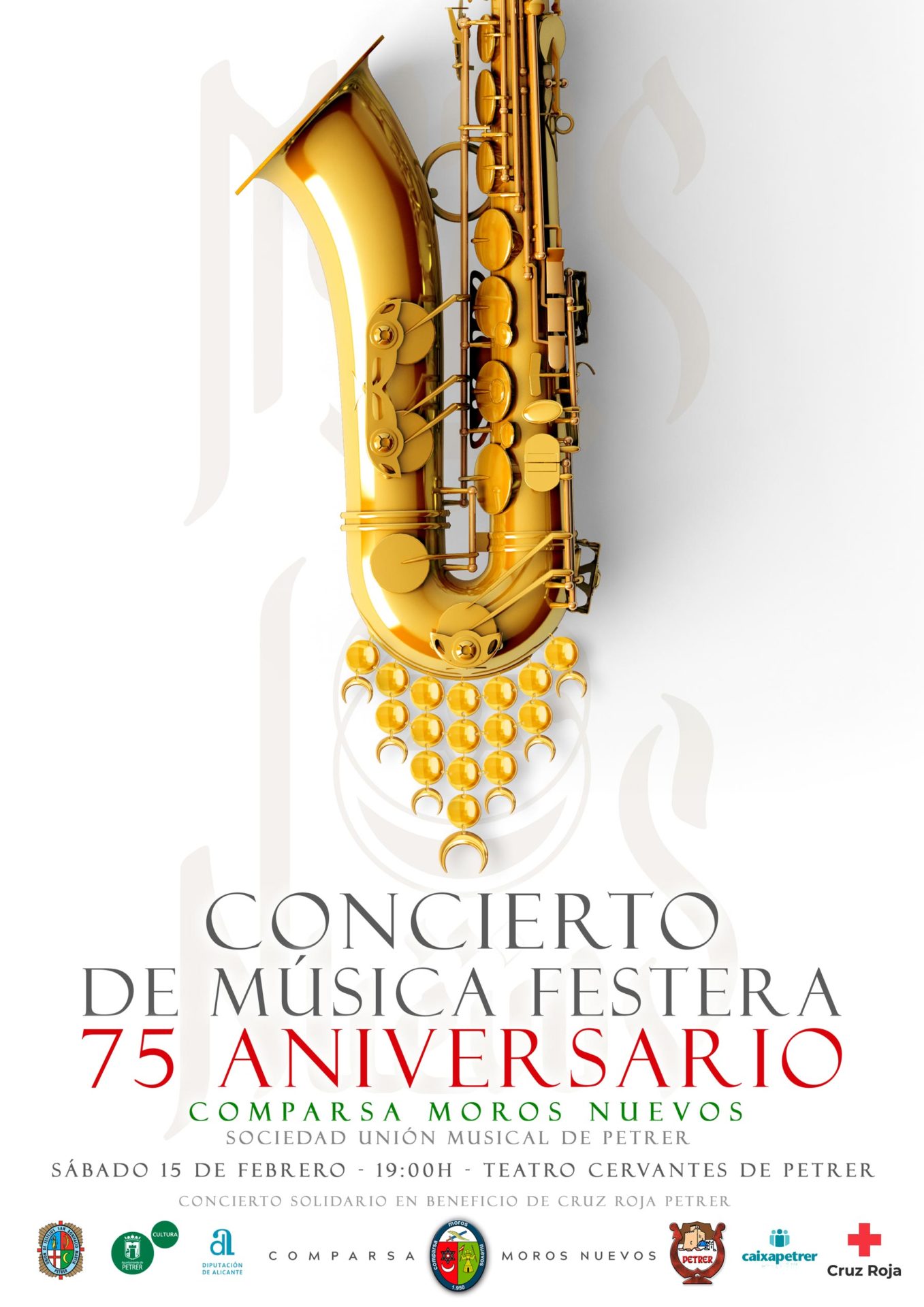 2025-02-15 - Concierto de música festera - 75 aniversario Moros Nuevos