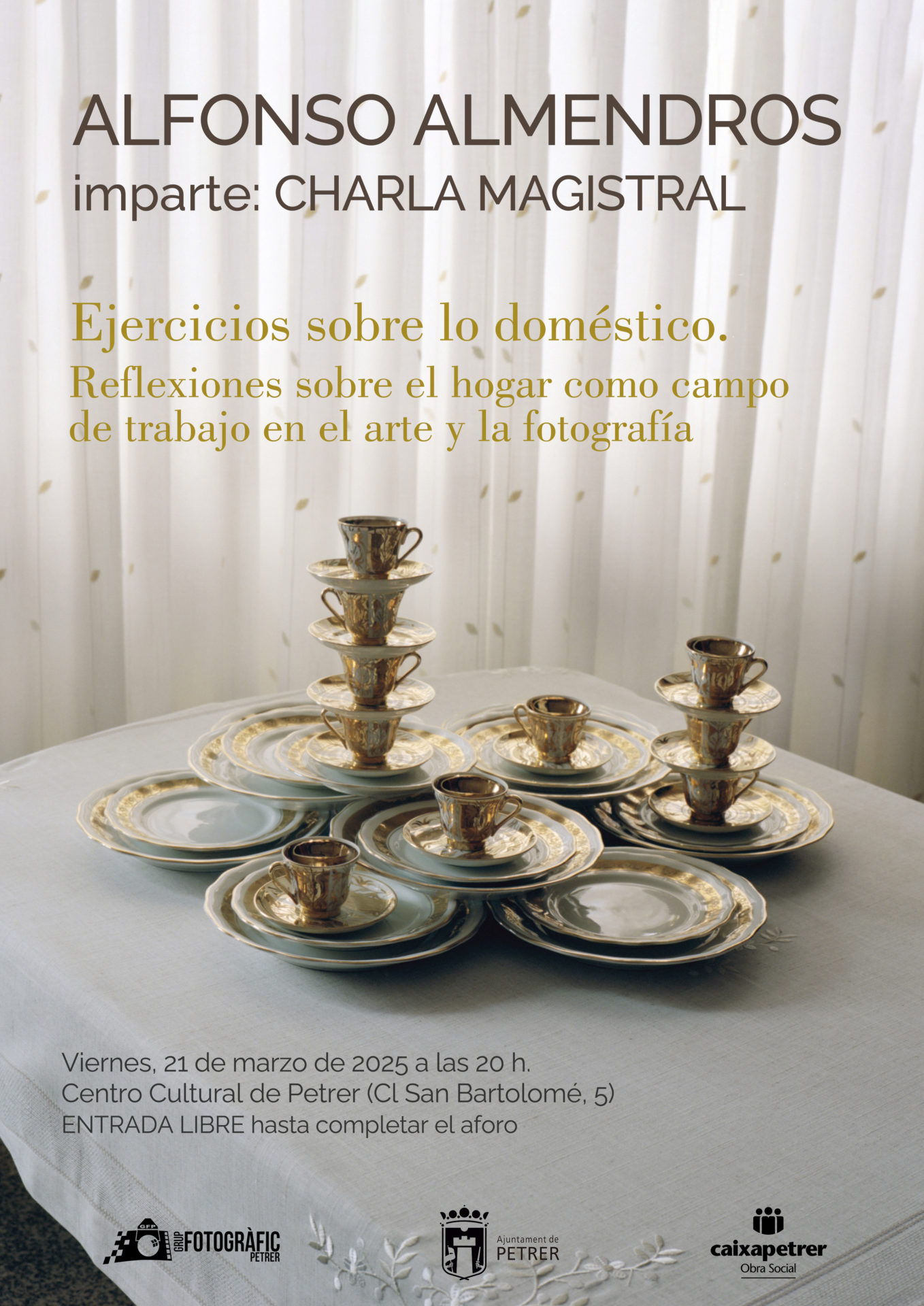 2025-03-21 - Charla de fotografía - Alfonso Almendros - Ejercicios sobre lo doméstico