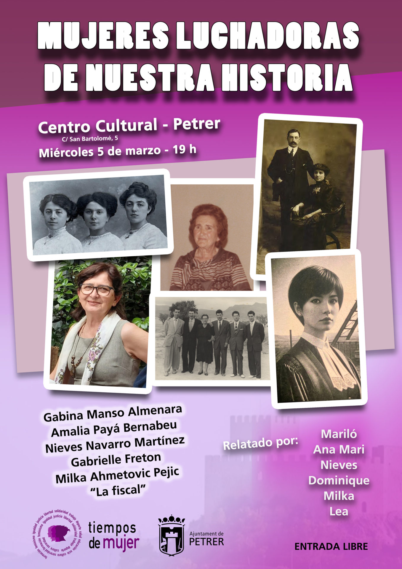 2025-03-05 - Charla coloquio - Mujeres luchadoras de nuestra historia