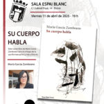 2025-04-11-Presentación literaria - María García Zambrano - Su cuerpo habla