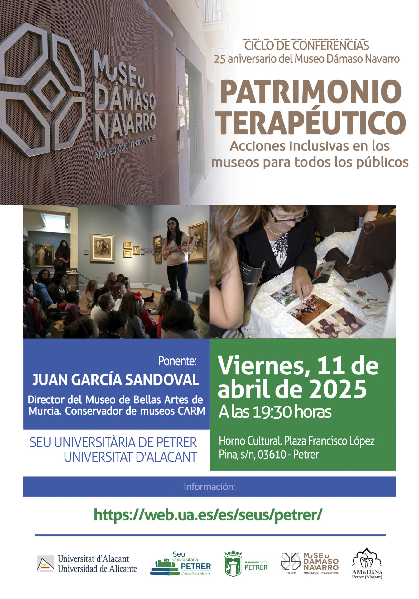 2025-04-11 - Conferencia - Juan García Sandoval - Acciones inclusivas en los museos para todos los públicos