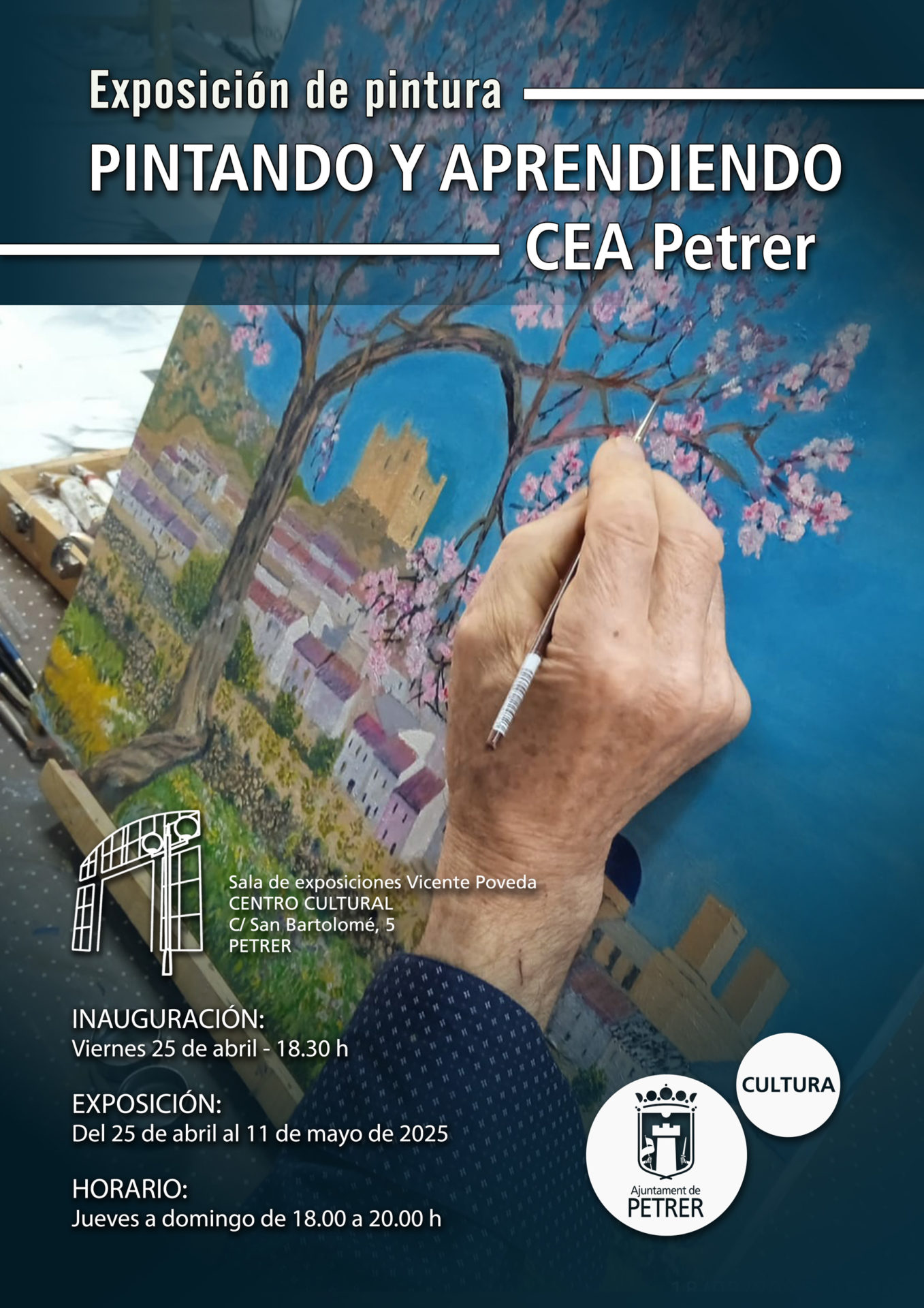 2025-05-11 - Exposición de pintura - CEA Petrer - Pintando y aprendiendo