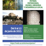 2025-06-09 - Ciclo de conferencias - Petrer: patrimonio, museo, memoria y desarrollo local