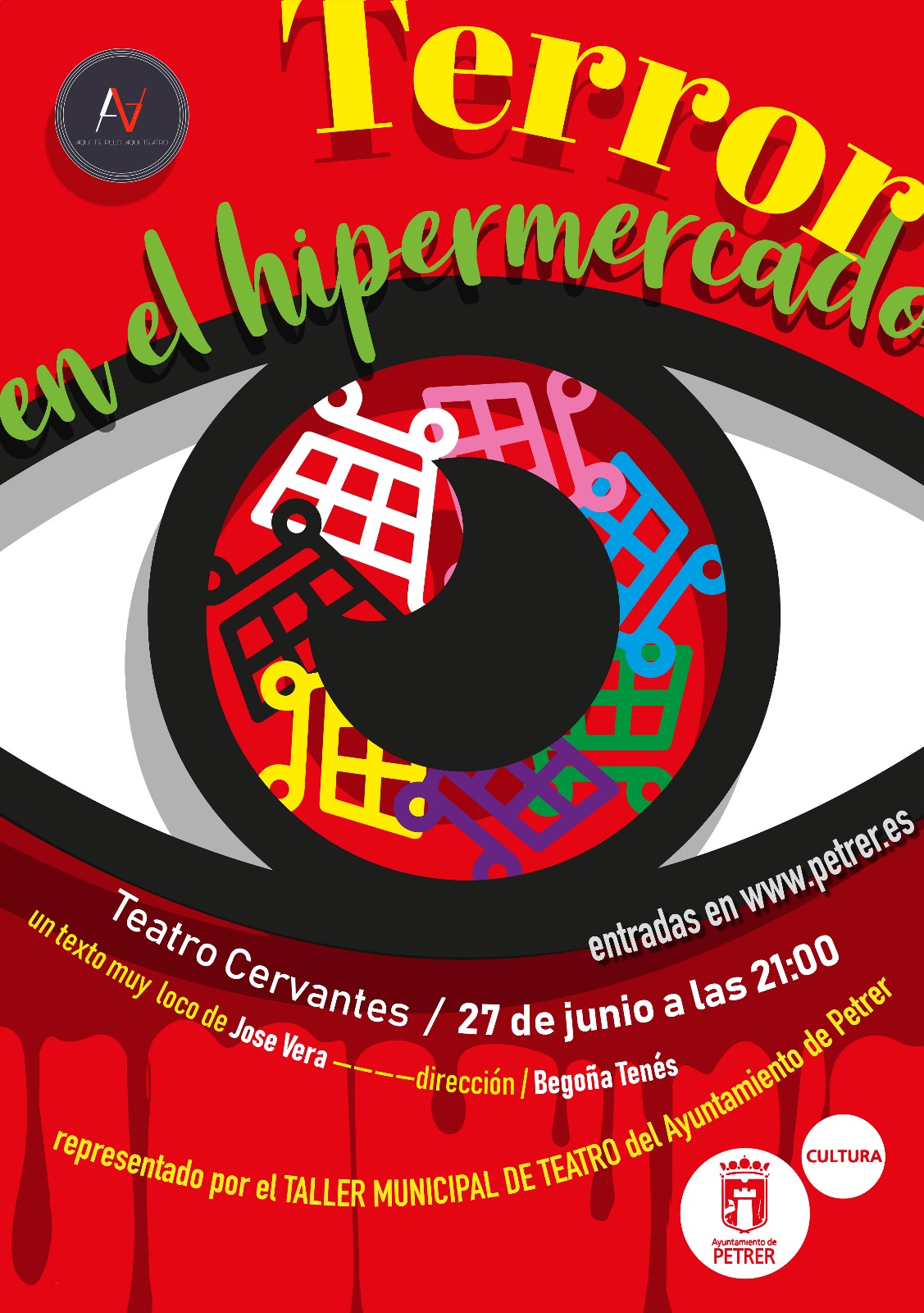 2025-06-27 - Teatro - Aquí te pillo, aquí teatro - Terror en el hipermercado